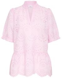 Saint Tropez - Overhemden ,Roze ,Geleksa Sz Blouse - Lyst