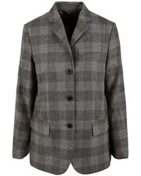 Aspesi - Jassen ,Grijs ,Jacket Model 0902 - Lyst