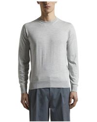 Peserico - Seiden- Und Baumwollpullover - Lyst