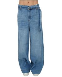 Fracomina - Wide Jeans - Lyst