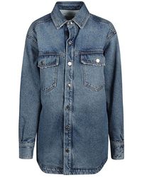 ARMARIUM - Overhemden ,Blauw ,Denim Denim Jassen - Lyst