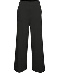 Inwear - High Waist Wide Leg Broek - Lyst