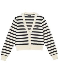 A.P.C. - Cardigan - Lyst