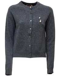 N°21 - Girocollo Cardigan - Lyst