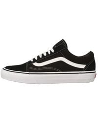 Vans - Sneakers classiche nere marshmallow - Lyst