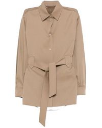 Max Mara - Belted Fitted Jacket - Lyst