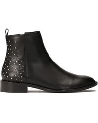 Kazar - Klassische Stiefel Mit Reißverschluss Auf Flacher Sohle - Lyst