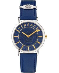Versace - V-Essential Horloge - Lyst