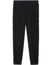 EA7 - Broeken ,Zwart ,Katoen Logo Series Joggers - Lyst