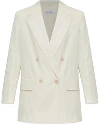 Max Mara - Jassen ,Wit ,Katoen Suez Jacket - Lyst