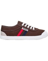 Kawasaki - Retro canvas schuh schokoladenbraun - Lyst
