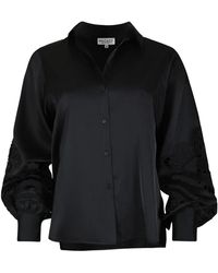 Maicazz - Elegante Schwarze Bluse Für Frauen - Lyst