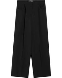 Fendi - Zwarte Reguliere Broek - Lyst