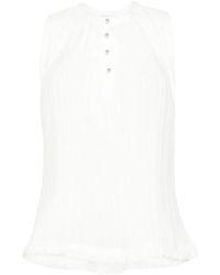 Lanvin - Sleeveless Tops - Lyst