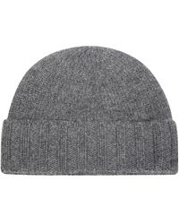 Drumohr - Gerippte Beanie Mütze - Lyst