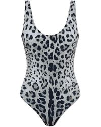 Dolce & Gabbana - Badpak Met Luipaardprint - Lyst