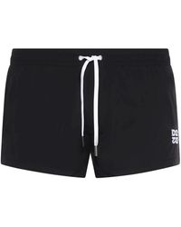 DSquared² - Badmode ,Zwart ,Nylon Beachwear - Lyst