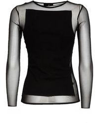 Dondup - Top Met Ronde Hals - Lyst