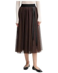 Joop! - Fridi Tulle Midi Rok - Lyst