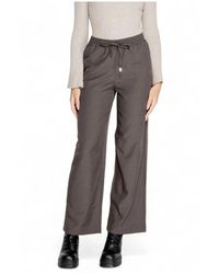 ONLY - Wide Trousers - Lyst