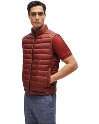 HUGO - Rode Bodywarmer Stijlvolle Winter Toevoeging - Lyst