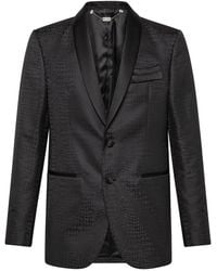 Billionaire - Jassen ,Zwart ,Wol Blazer Slim Fit Elegant - Lyst