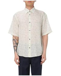 Emporio Armani - Short Sleeve Shirts - Lyst