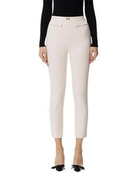 Elisabetta Franchi - Cropped Trousers - Lyst