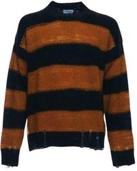 AMISH - Round-Neck Knitwear - Lyst