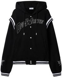 Off-White c/o Virgil Abloh - Jacket With Logo - Lyst