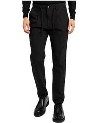 Yes-Zee - Slim-Fit Trousers - Lyst