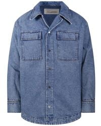 Ami Paris - Denim Shirts - Lyst