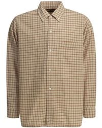 Beams Plus - Plaid Textured Button-Down Shirt - Lyst