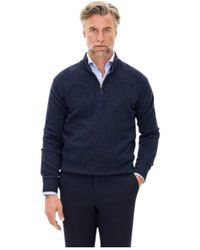 Oscar Jacobson - V-Neck Knitwear - Lyst