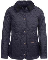Barbour - Jassen ,Blauw ,Annandale Gewatteerd Jack - Lyst