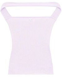 Courreges - Sleeveless Tops - Lyst