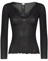 Saint Laurent - V-Neck Knitwear - Lyst