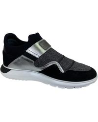 Hogan - Schoenen ,Zwart ,Leer Interactive 3 Slip On Schoenen - Lyst