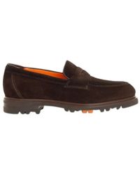 Santoni - Loafers - Lyst