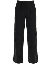 Ganni - Wide Trousers - Lyst
