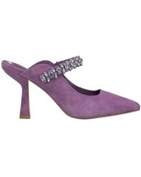 Alma En Pena. - Stilvolle slingback schuh mit verzierter riemen - Lyst