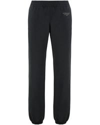 Givenchy - Broeken ,Zwart ,Katoen Katoenen Trainingsbroek Met Zijzakken - Lyst