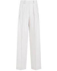 Theory - Wide trousers - Lyst