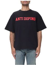 MSGM - T-Shirt Met Printdetail - Lyst