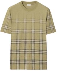 Burberry - Tops ,Groen ,T-Shirts - Lyst
