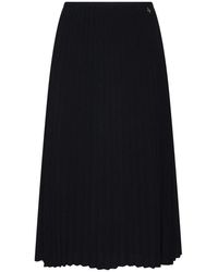 Silvian Heach - Midiam Geplooide Midi Rok - Lyst