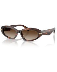 Michael Kors - Oval Sunglasses - Lyst