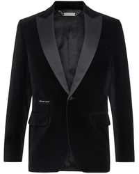 Philipp Plein - Jassen ,Zwart ,Katoen Lord Fit Skull Blazer - Lyst