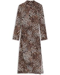 HUGO - Maxi Jurken - Lyst