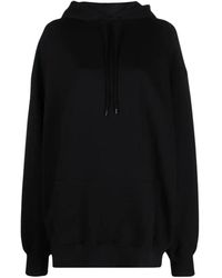Wardrobe NYC - Schwarzes oversized hoodie kleid - Lyst